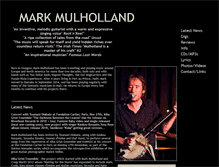 Tablet Screenshot of markmulholland.net